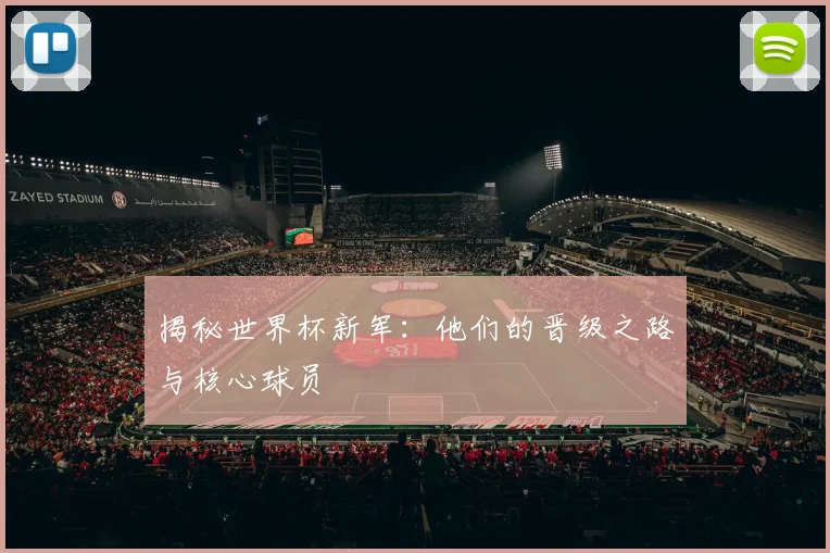 揭秘世界杯新军:他们的晋级之路与核心球员